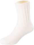2 Pairs Children's Comfy, Durable, Stretchable Wool Crew Socks Size 0Y-6Y