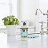 Effective Liquid Hand Soap for Daily Use Natural Hand Soap w/ Essential Oils for Hand Wash Cruelty Free Eco Friendly Product Basil Scented Soap 12.5 FL OZ Per Bottle, 3 Bottles